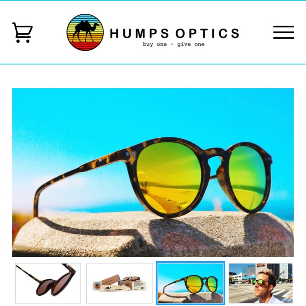 Humps Polarized Sunglasses Unisex